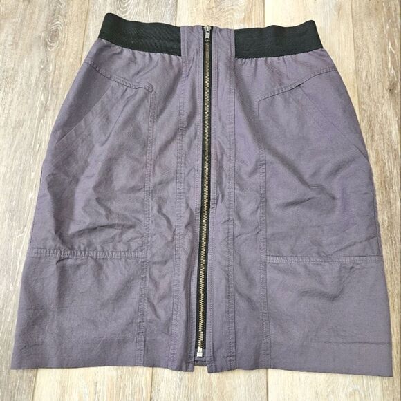 Halogen Nordstrom Elastic Waist Pencil Skirt Women's 10 Office Siren Academia - Picture 1 of 7